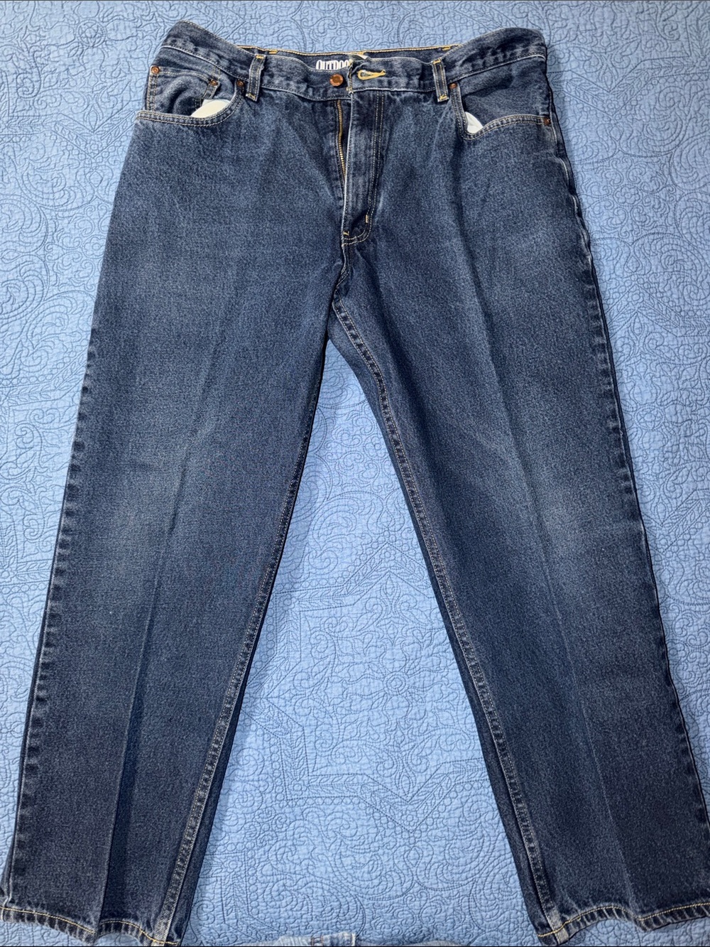 Outdoor Life Men's Indigo Straight Jeans